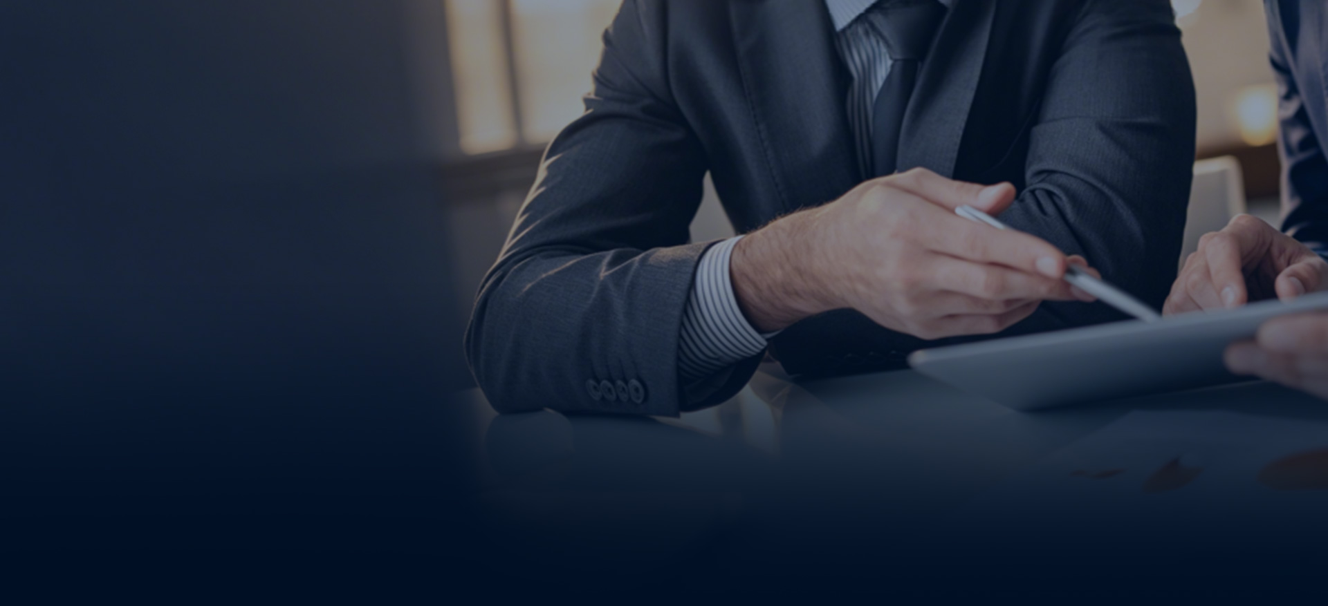 Management Consulting Banner Background